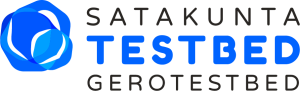 Logo: Satakunta testbed ja alla GeroTestbed.